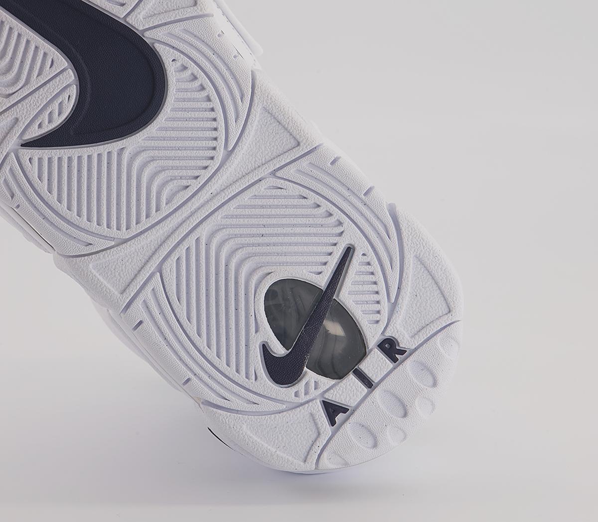 Nike Air More Uptempo 96 Trainers Nike Air More Uptempo 96 Trainers White Midnight Navy White Midnight Navy