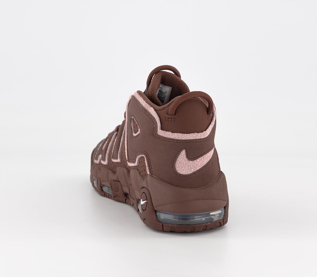 NikeAir More Uptempo 96 TrainersDark Pony Medium Soft Pink Coconut Milk
