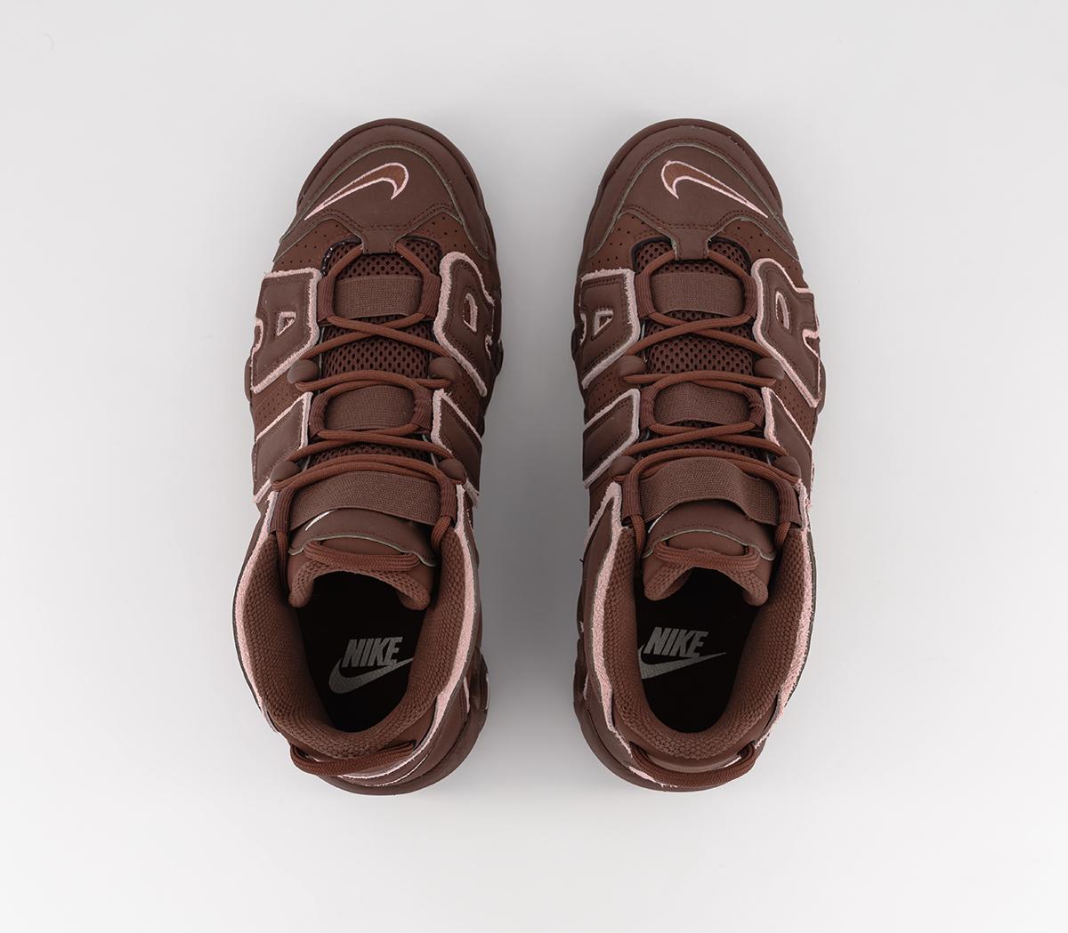 NikeAir More Uptempo 96 TrainersDark Pony Medium Soft Pink Coconut Milk