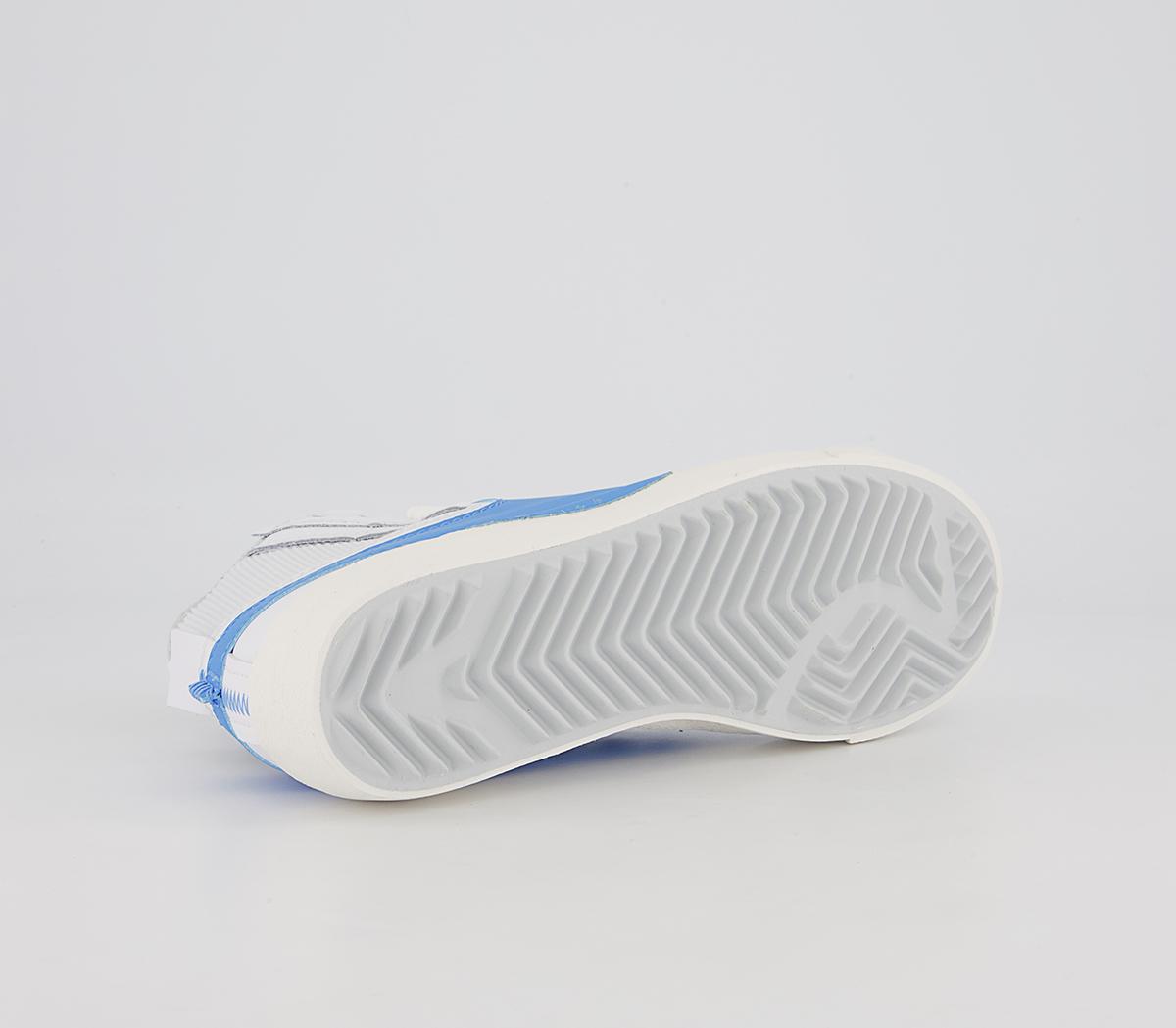 Nike Blazer Mid 77 Jumbo Trainers Nike Blazer Mid 77 Jumbo Trainers White University Blue Sail Black