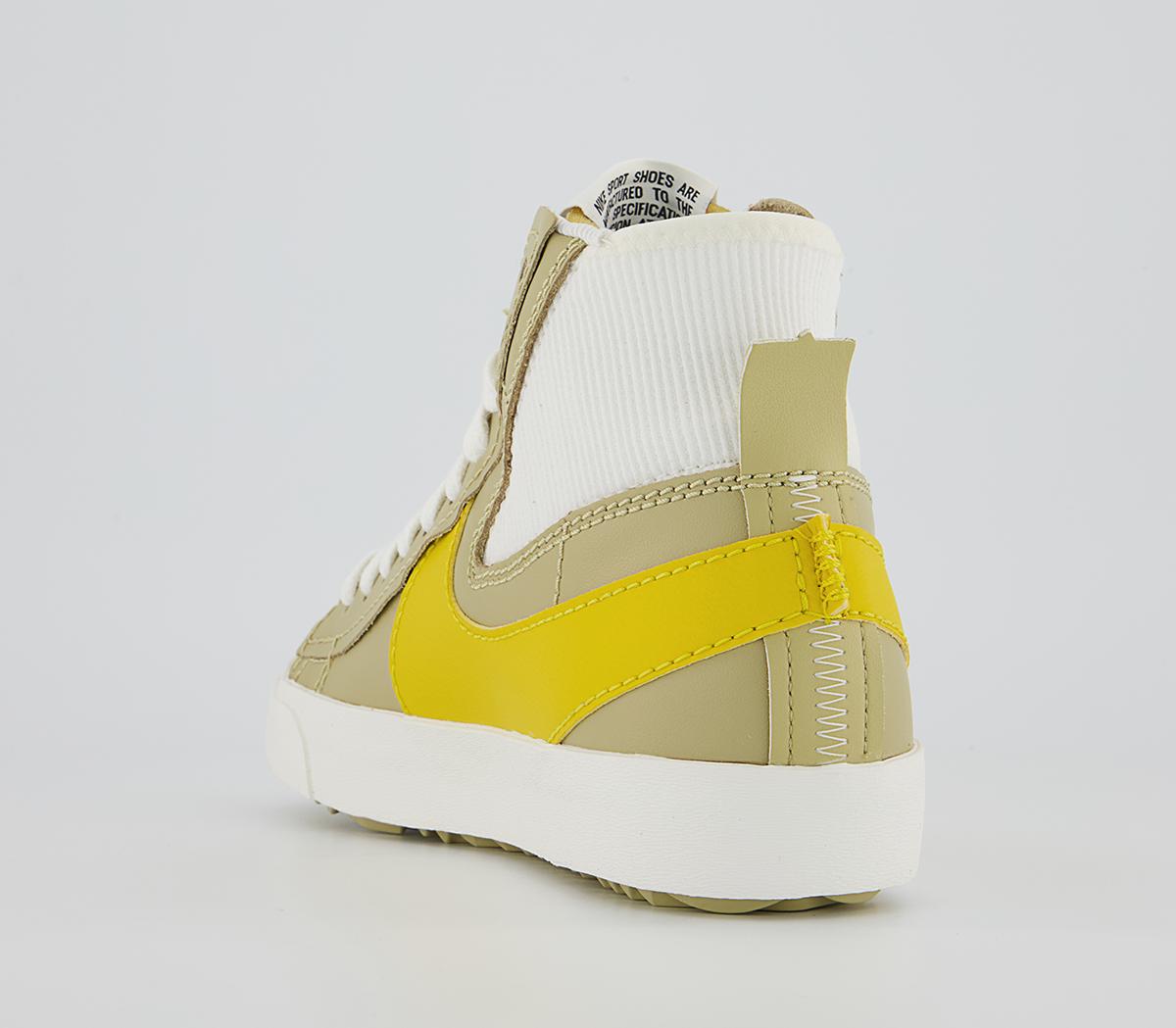 Nike Blazer Mid 77 Jumbo Trainers Nike Blazer Mid 77 Jumbo Trainers Wheat Grass Vivid Sulfur Sail
