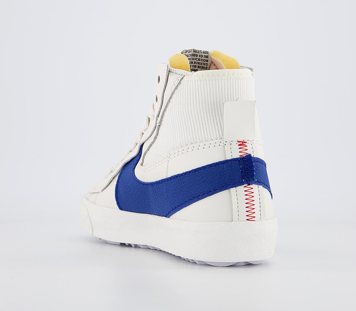 Nike Blazer Mid 77 Jumbo Trainers Phantom Old Royal Sail Phantom
