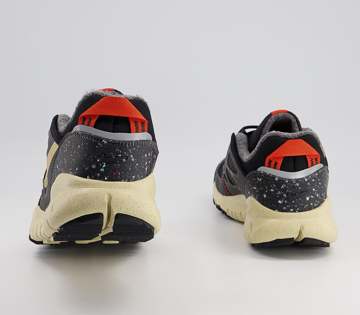 Nike Nike Nsw Free Rmstrd M2z2 Trainers Nike Nike Nsw Free Rmstrd M2z2 Trainers Black Canvas Anthracite Orange