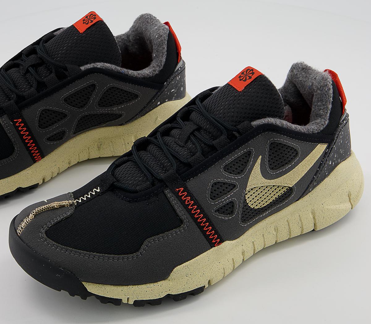 Nike Nike Nsw Free Rmstrd M2z2 Trainers Nike Nike Nsw Free Rmstrd M2z2 Trainers Black Canvas Anthracite Orange