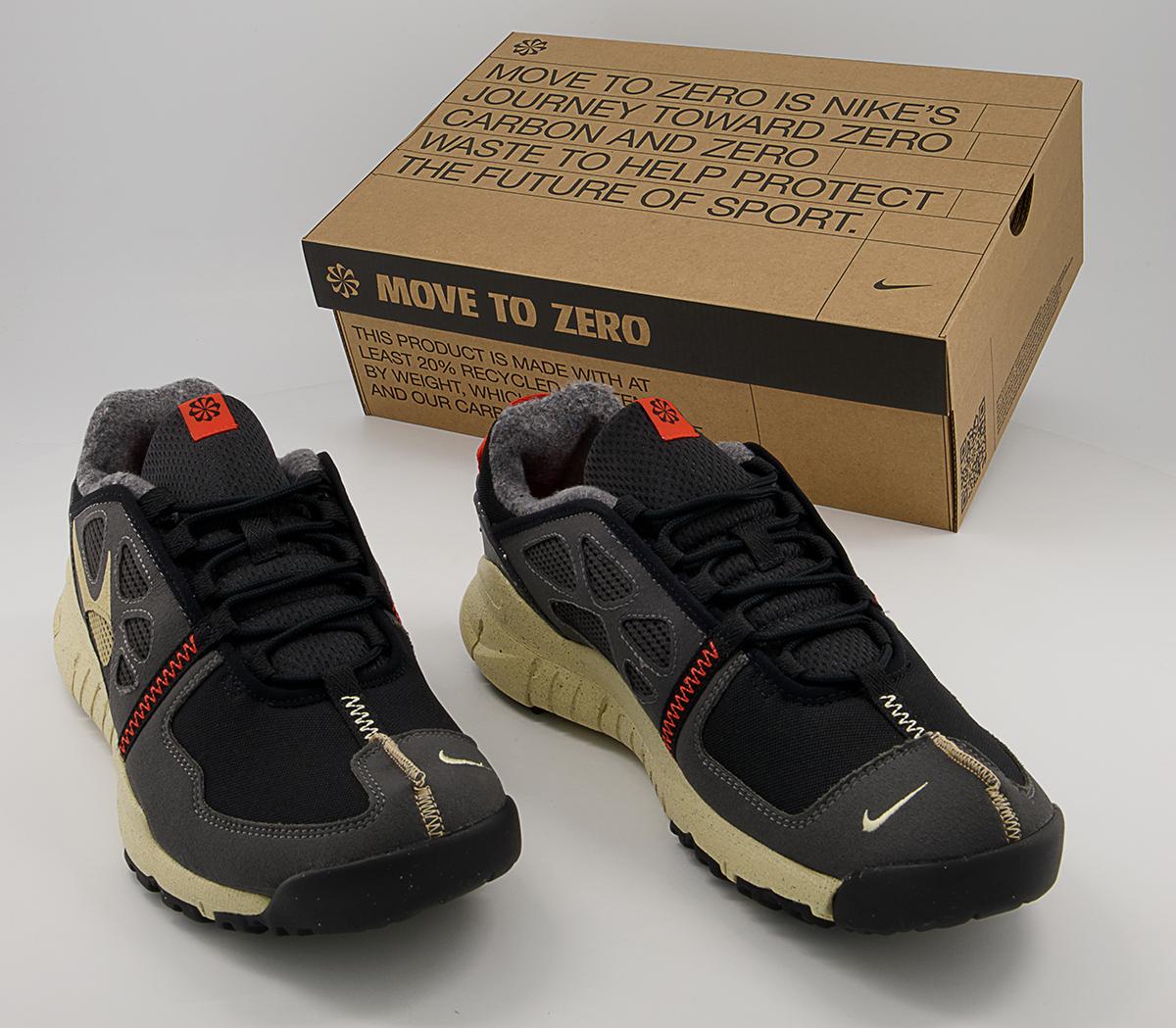 Nike Nike Nsw Free Rmstrd M2z2 Trainers Nike Nike Nsw Free Rmstrd M2z2 Trainers Black Canvas Anthracite Orange