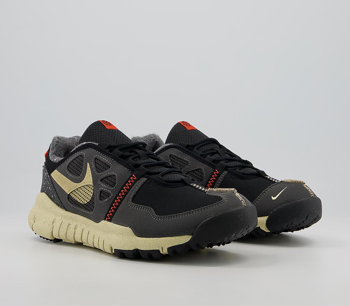 Nike Nike Nsw Free Rmstrd M2z2 Trainers Nike Nike Nsw Free Rmstrd M2z2 Trainers Black Canvas Anthracite Orange