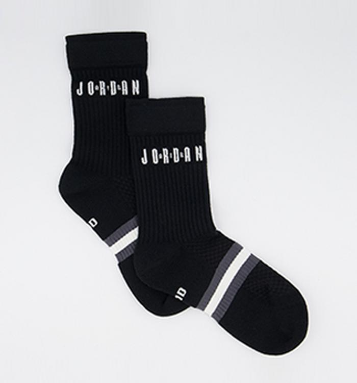 Jordan Jordan Legacy Crew Socks Black White