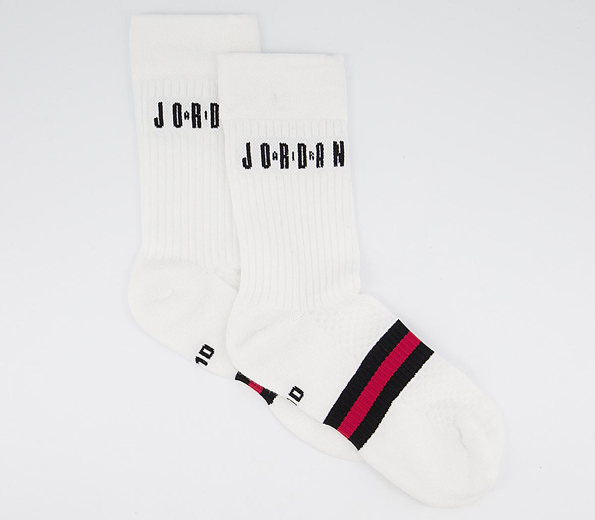 JordanJordan Legacy Crew SocksWhite Black