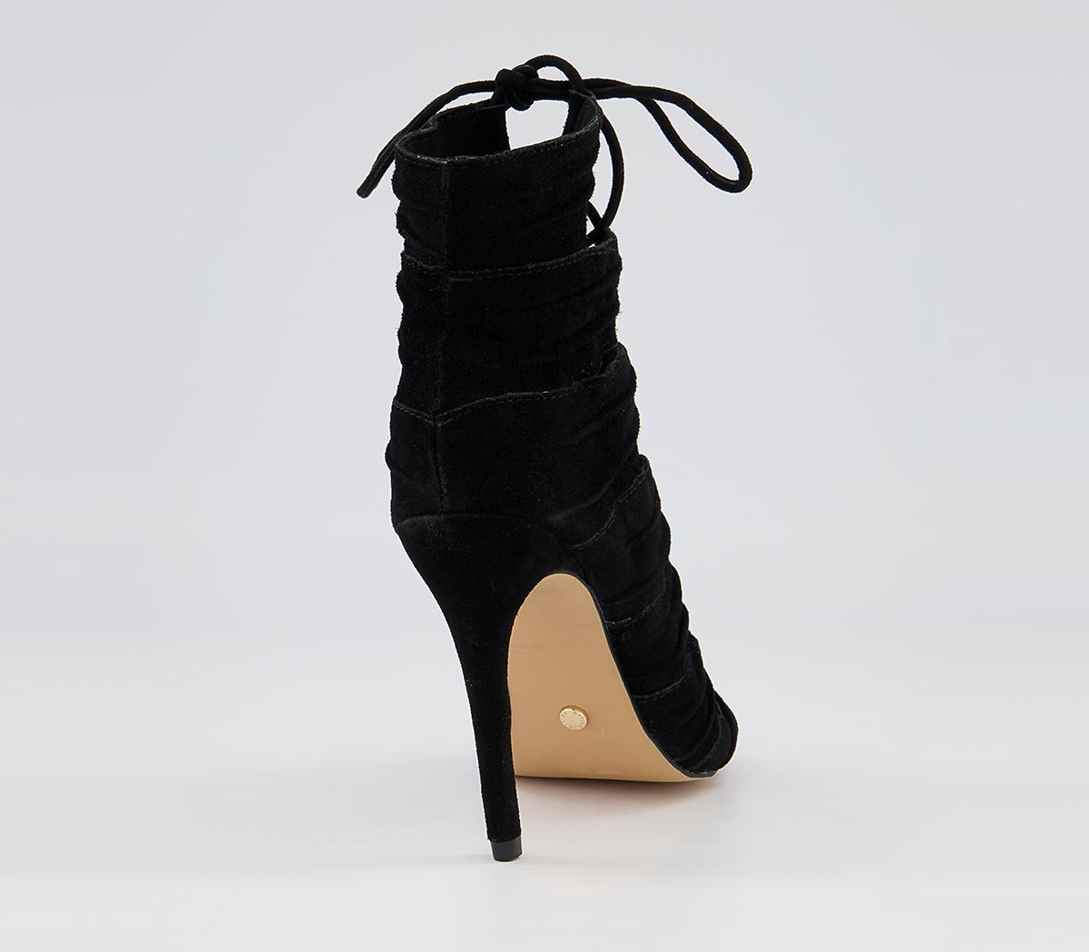 Office Heard Ghillie Shoeboots Office Heard Ghillie Shoeboots Black Suede