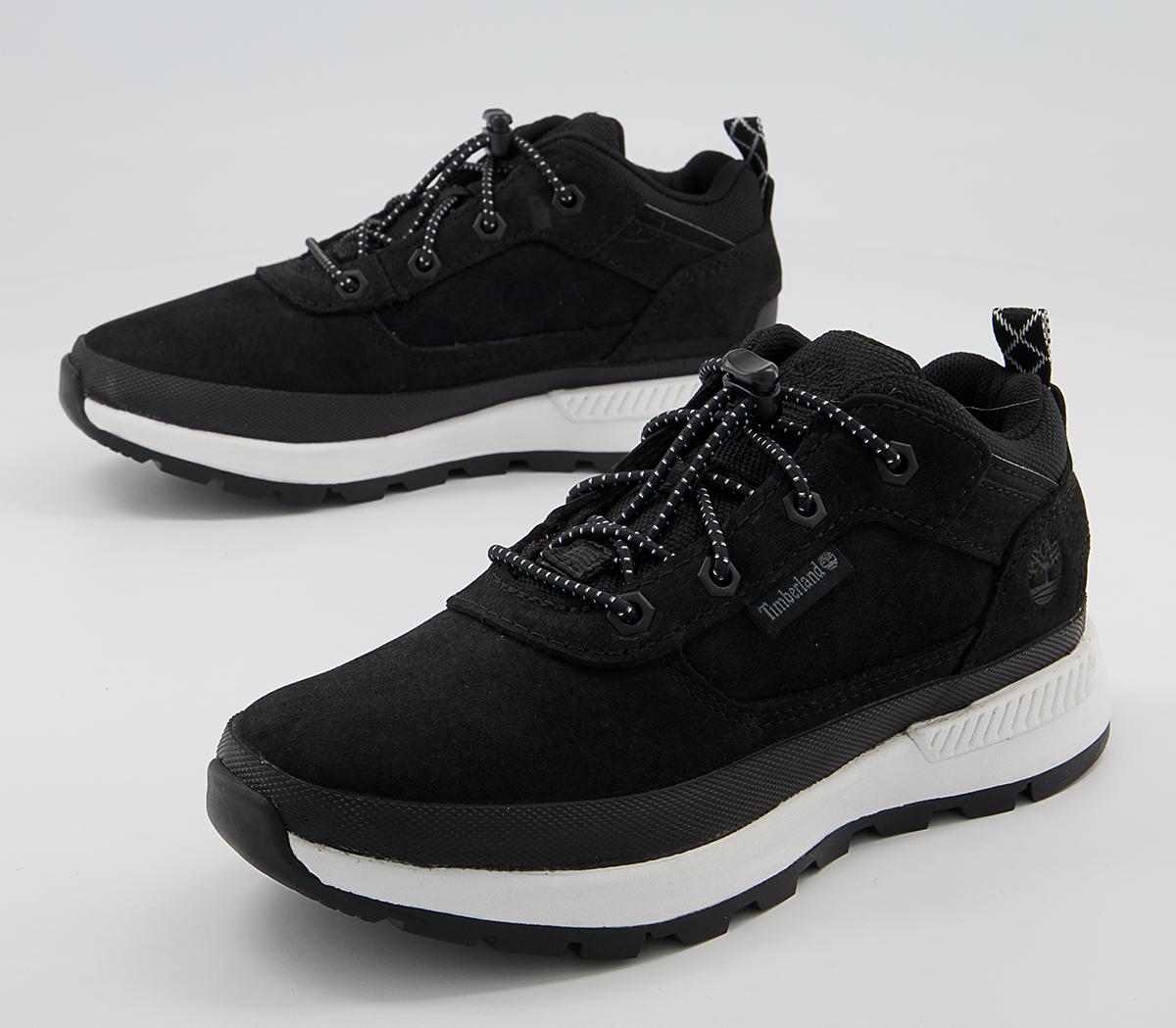 Timberland Field Trekker Youth Boots Timberland Field Trekker Youth Boots Black Nubuck