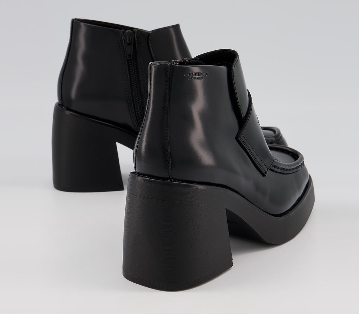 Vagabond Shoemakers Brooke Loafer Boots Vagabond Shoemakers Brooke Loafer Boots Black
