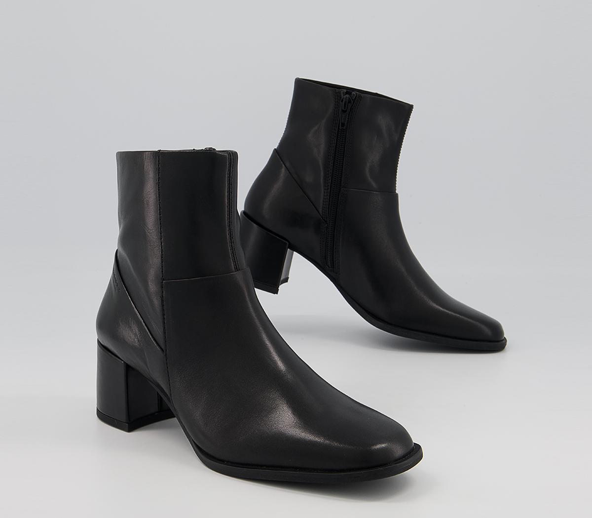 Vagabond Shoemakers Stina Ankle Boots Black - Women's Ankle Boots