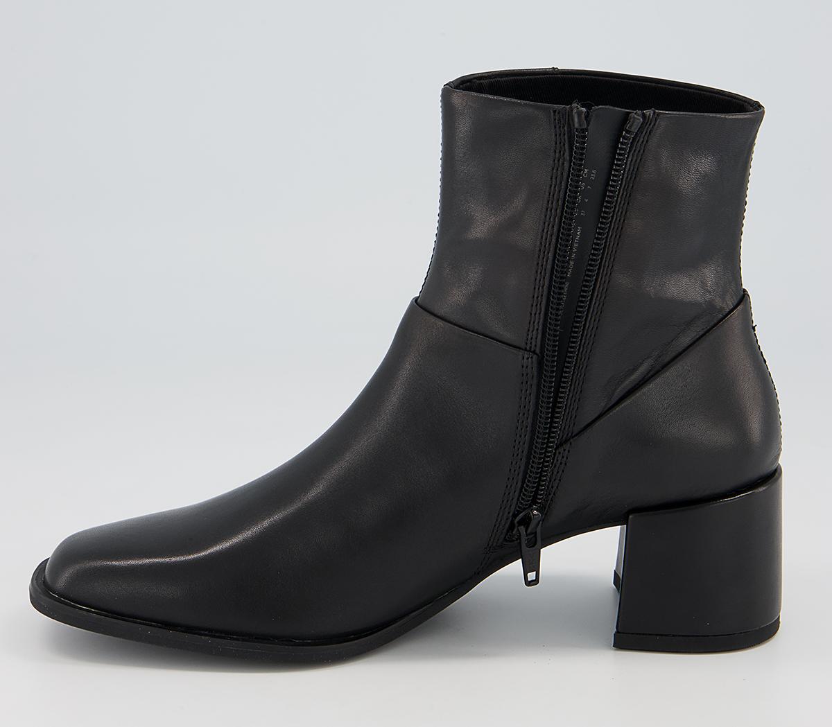 Vagabond Shoemakers Stina Ankle Boots Black - Women's Ankle Boots