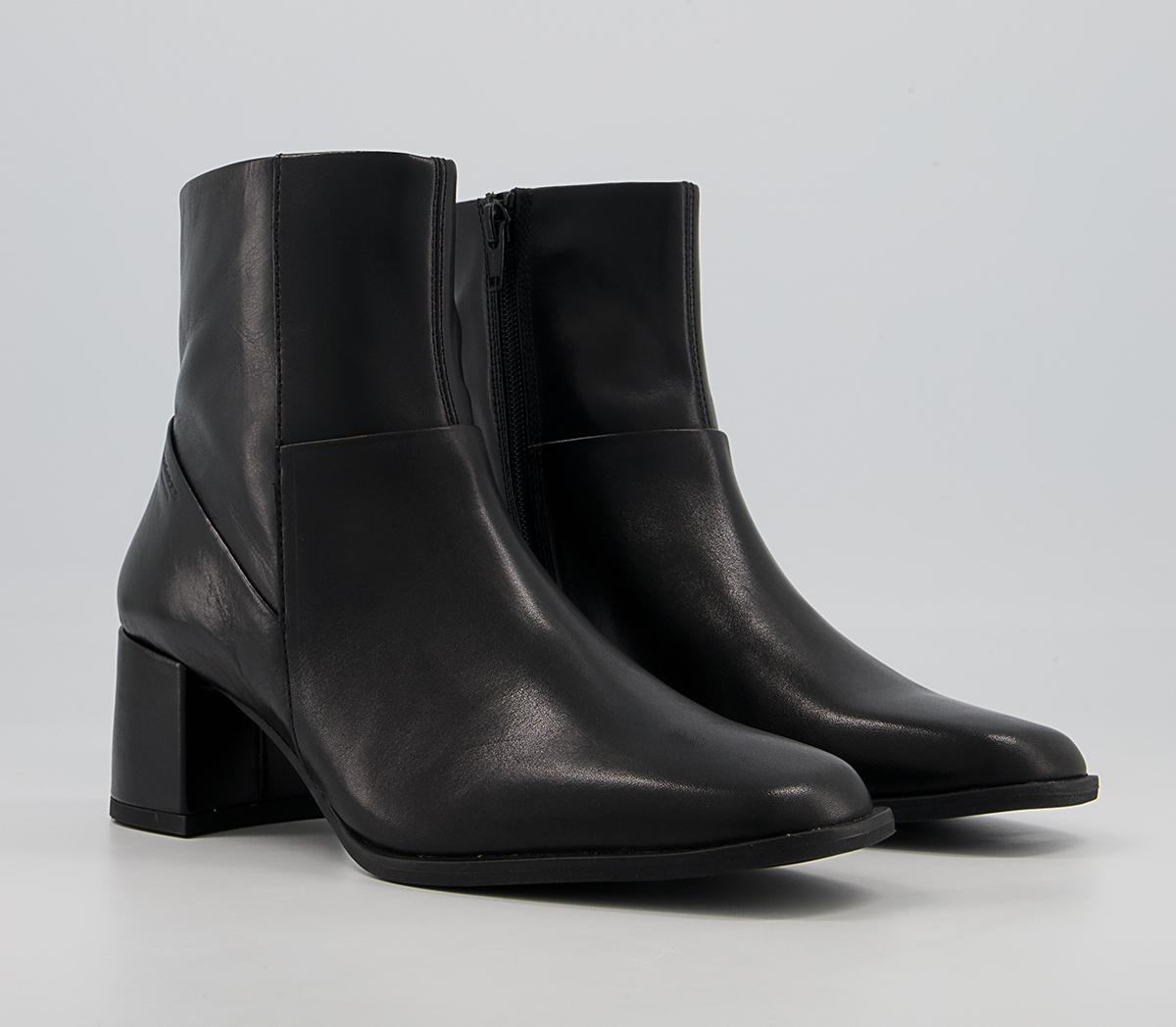 Vagabond Shoemakers Stina Ankle Boots Black - Women's Ankle Boots