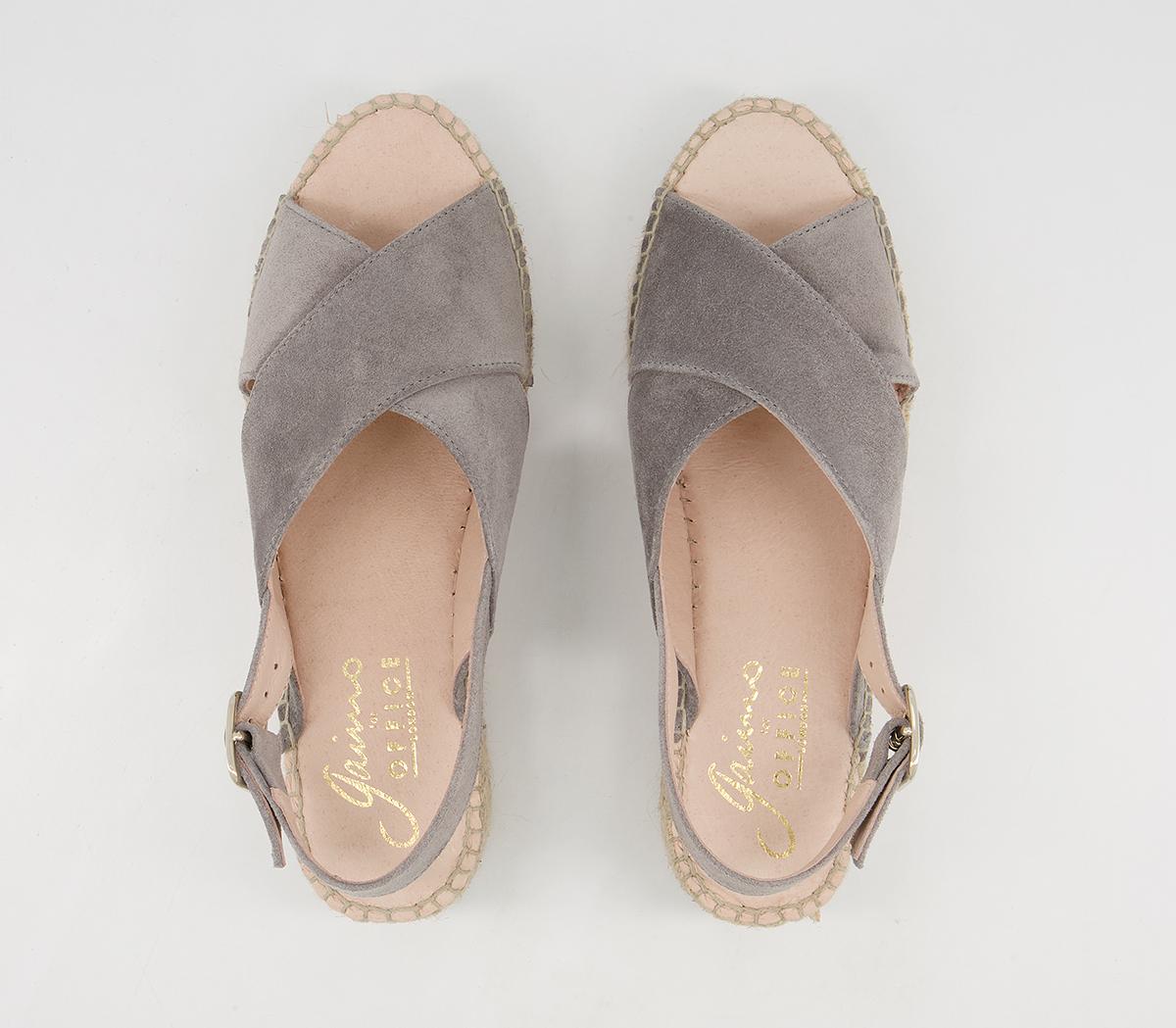 Gaimo for OFFICE Lisbet Buckle Sandals Gaimo for OFFICE Lisbet Buckle Sandals Grey