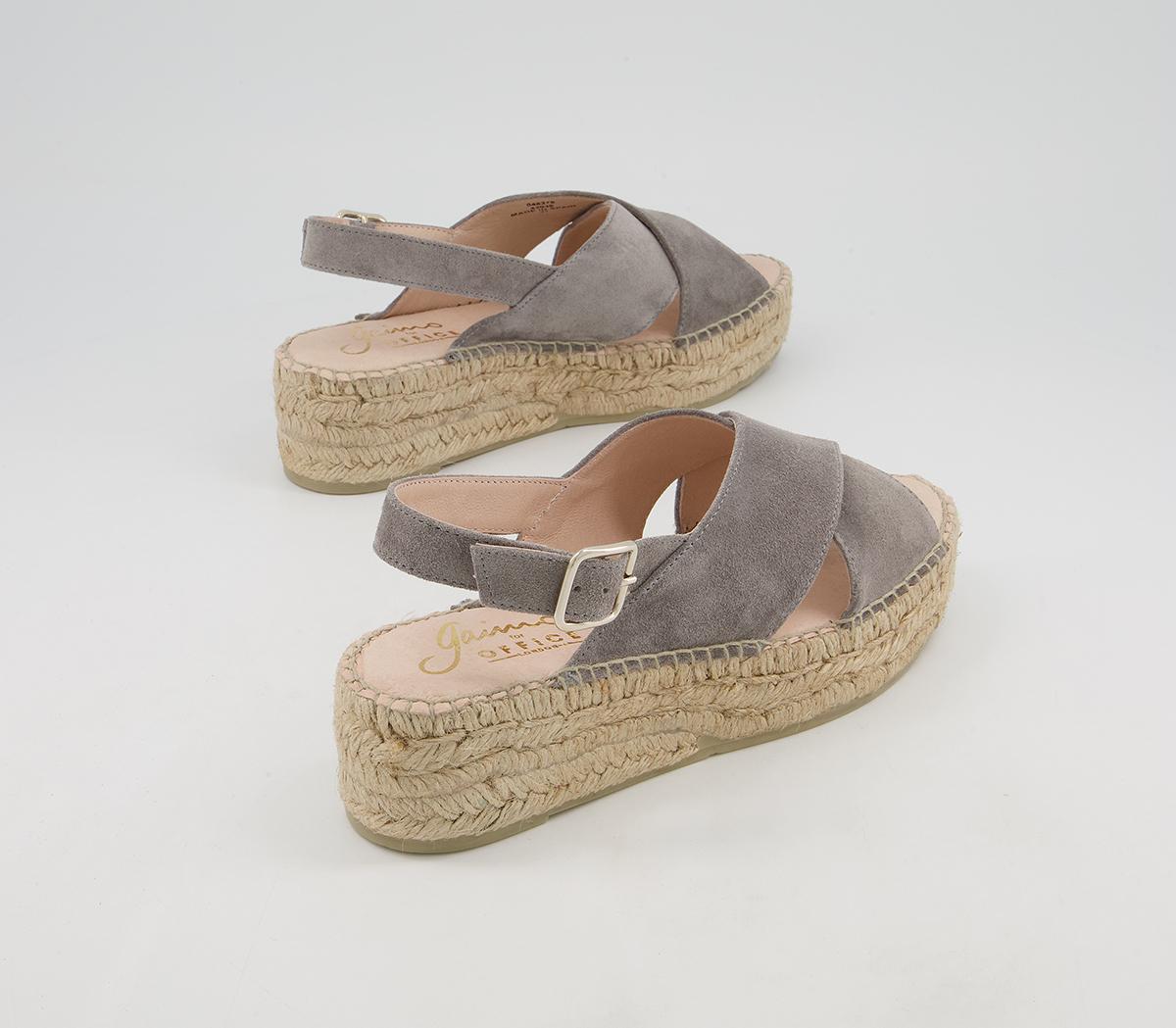 Gaimo for OFFICE Lisbet Buckle Sandals Gaimo for OFFICE Lisbet Buckle Sandals Grey