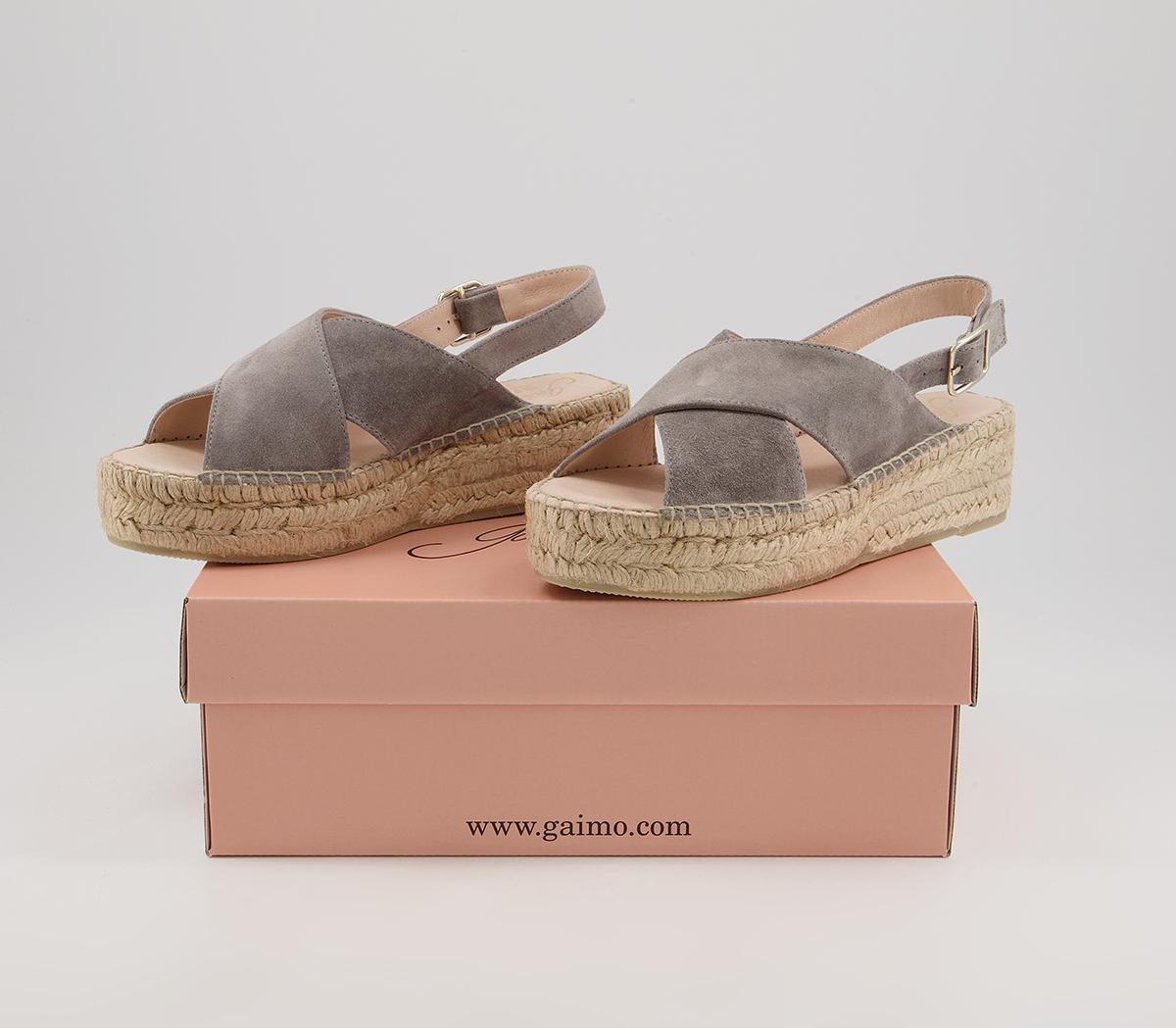 Gaimo for OFFICE Lisbet Buckle Sandals Gaimo for OFFICE Lisbet Buckle Sandals Grey