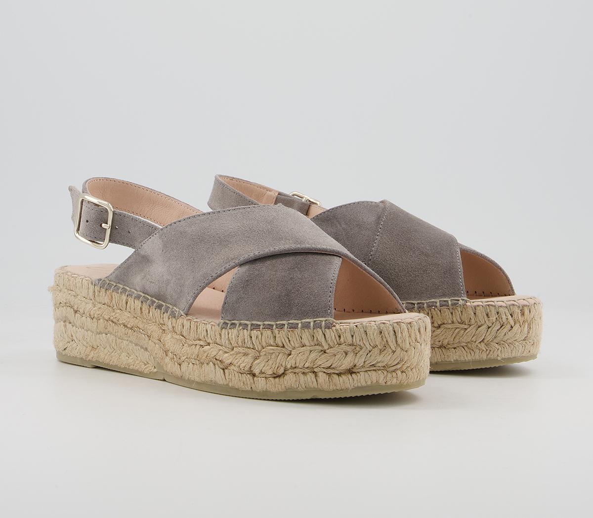 Gaimo for OFFICE Lisbet Buckle Sandals Gaimo for OFFICE Lisbet Buckle Sandals Grey