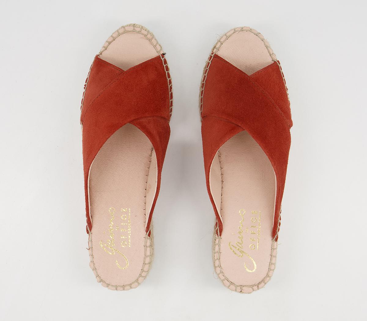 Gaimo for OFFICE Lisbet Mules Gaimo for OFFICE Lisbet Mules Rust