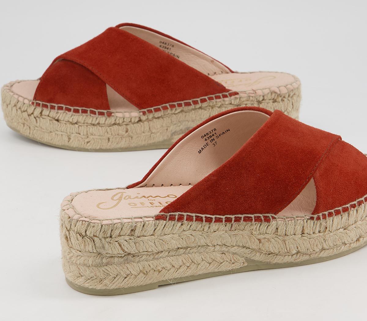Gaimo for OFFICE Lisbet Mules Gaimo for OFFICE Lisbet Mules Rust