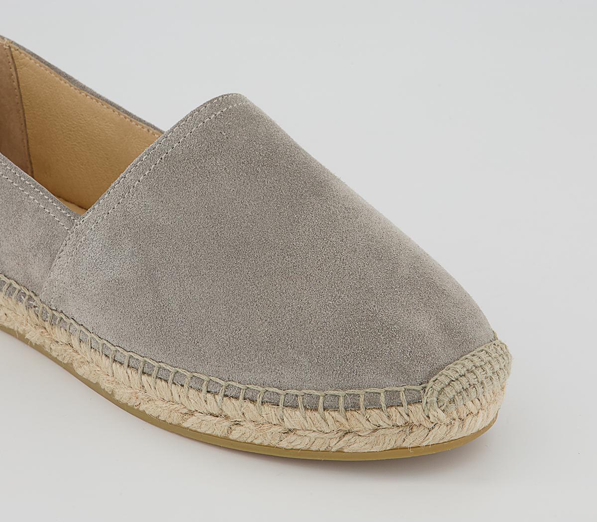 Gaimo for OFFICE Camping Slip On Shoes Gaimo for OFFICE Camping Slip On Shoes Grey Suede