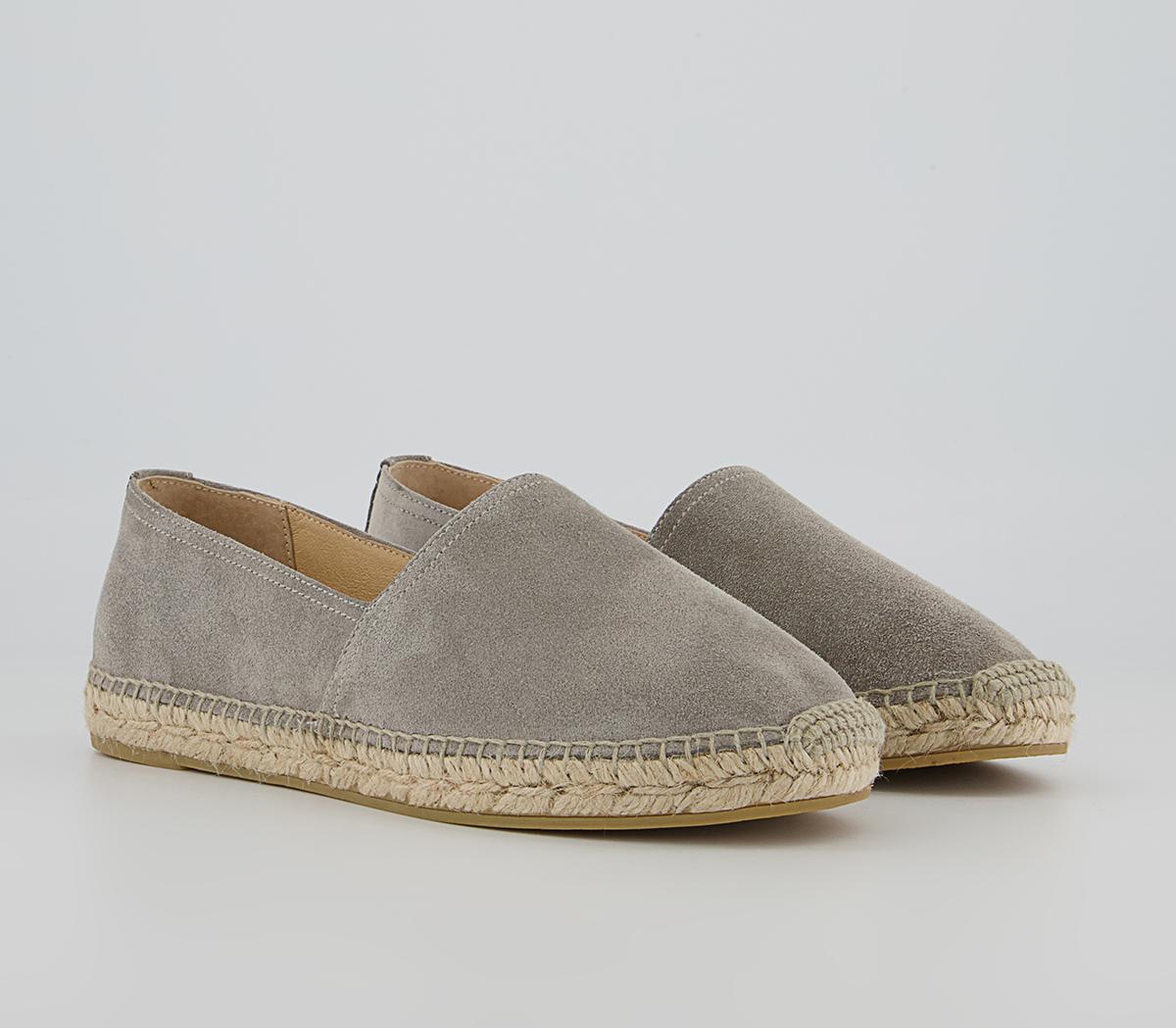 Gaimo for OFFICE Camping Slip On Shoes Gaimo for OFFICE Camping Slip On Shoes Grey Suede