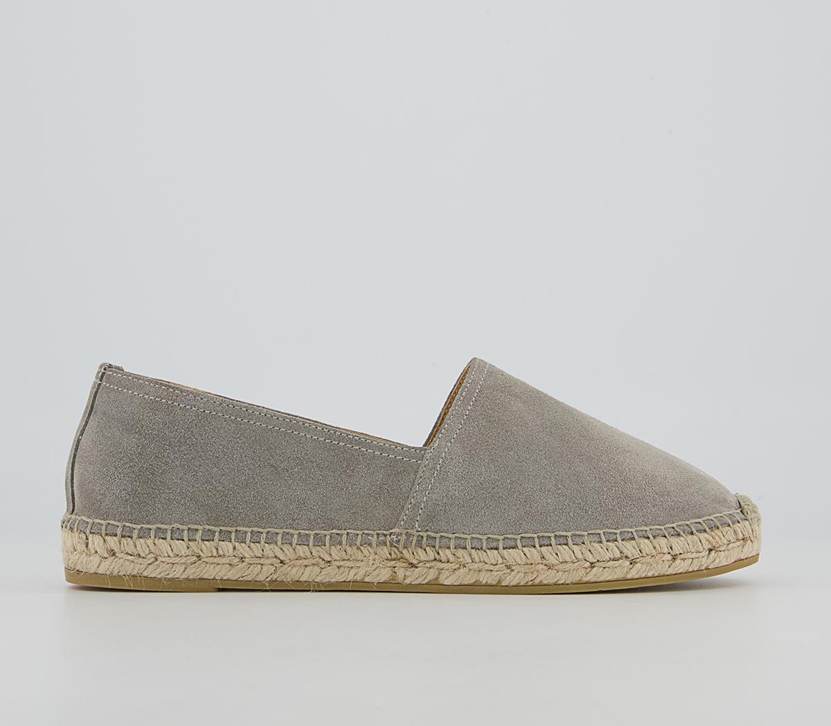 Gaimo for OFFICE Camping Slip On Shoes Gaimo for OFFICE Camping Slip On Shoes Grey Suede
