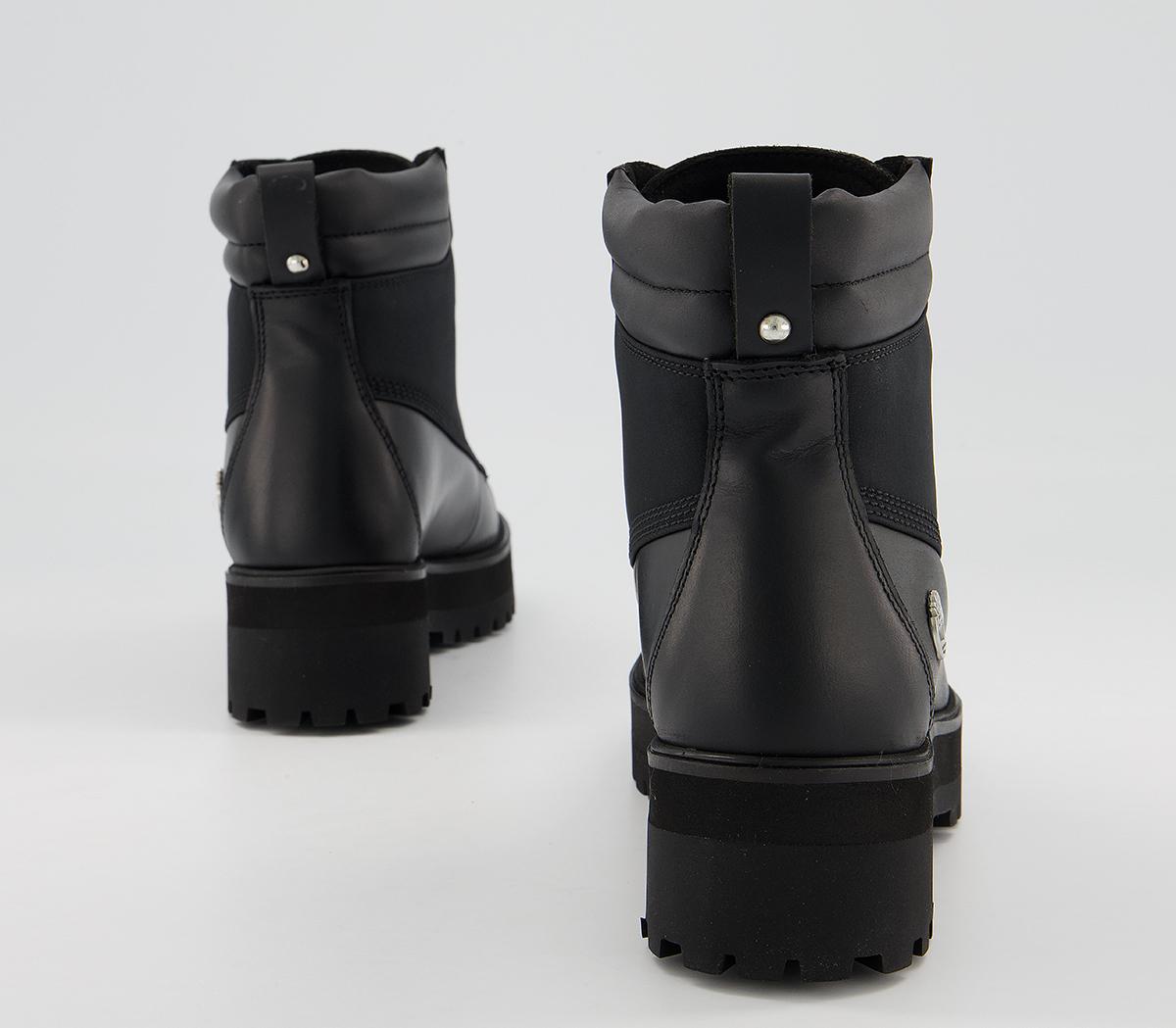 Timberland 6 Inch Stack Boots Timberland 6 Inch Stack Boots Black