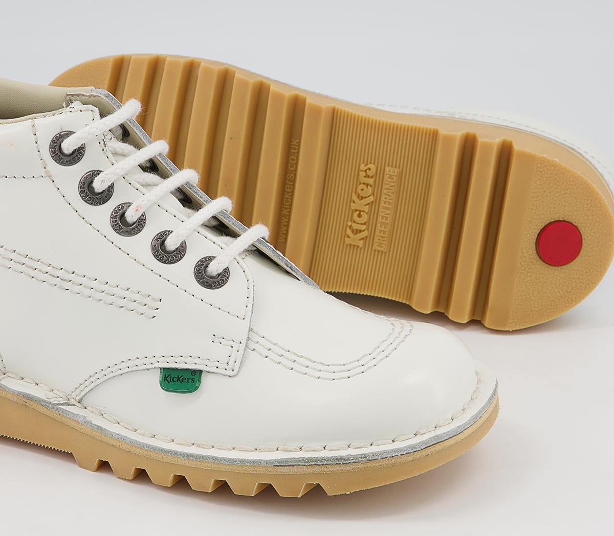 Kickers Kick Hi Boots Kickers Kick Hi Boots White