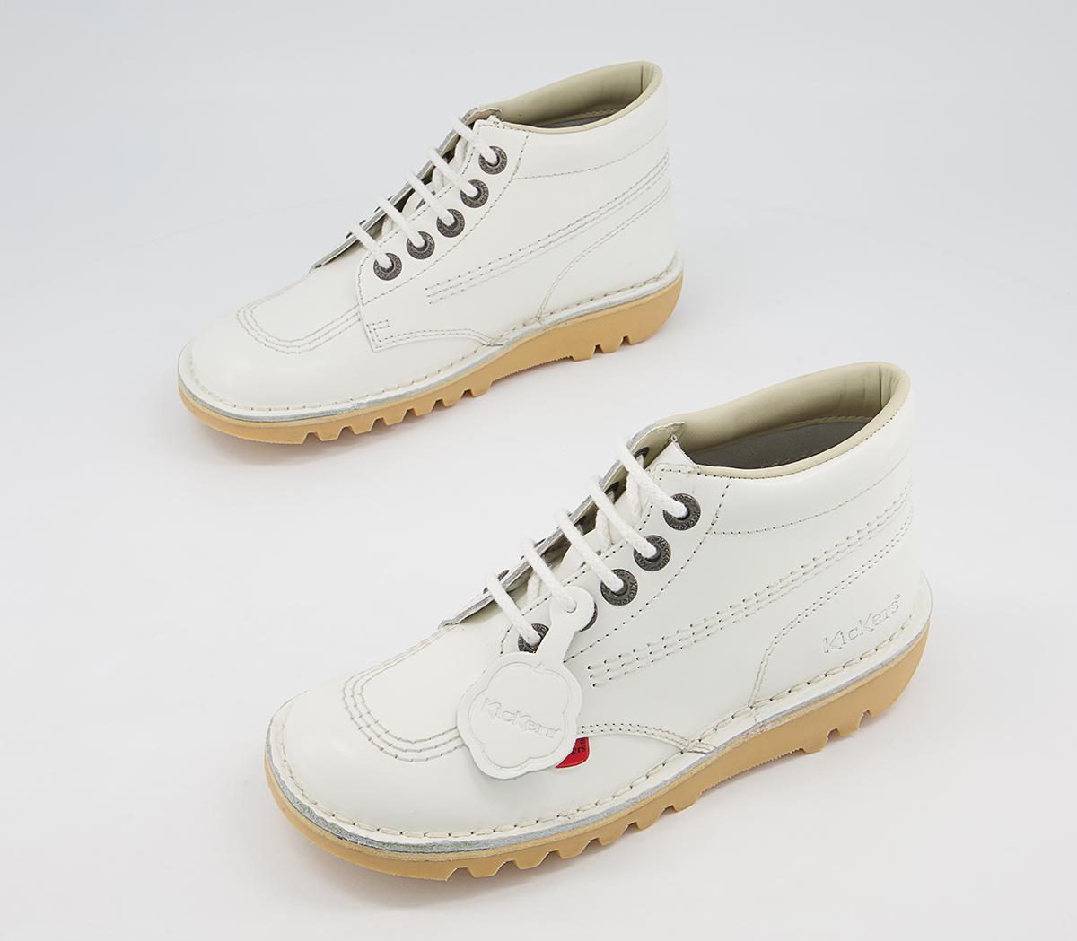 Kickers Kick Hi Boots Kickers Kick Hi Boots White