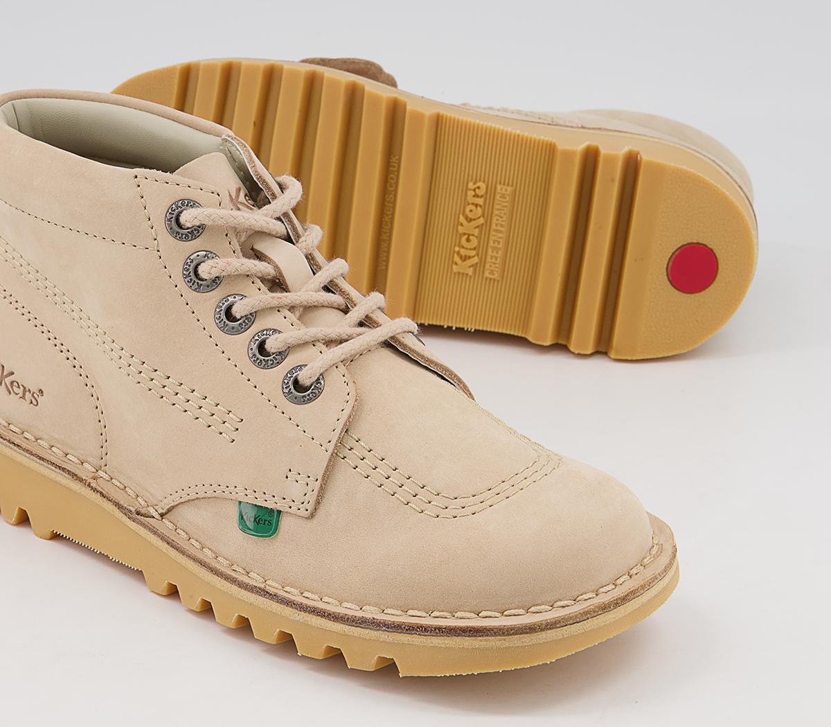 Kickers Kick Hi Boots Kickers Kick Hi Boots Light Tan