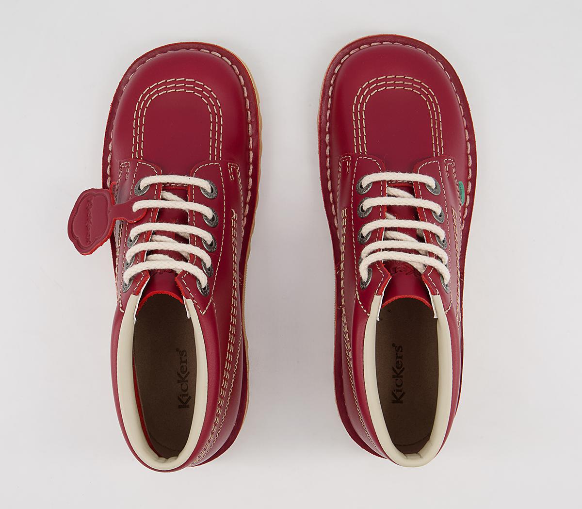 Kickers Kick Hi Boots Kickers Kick Hi Boots Red Light Cream