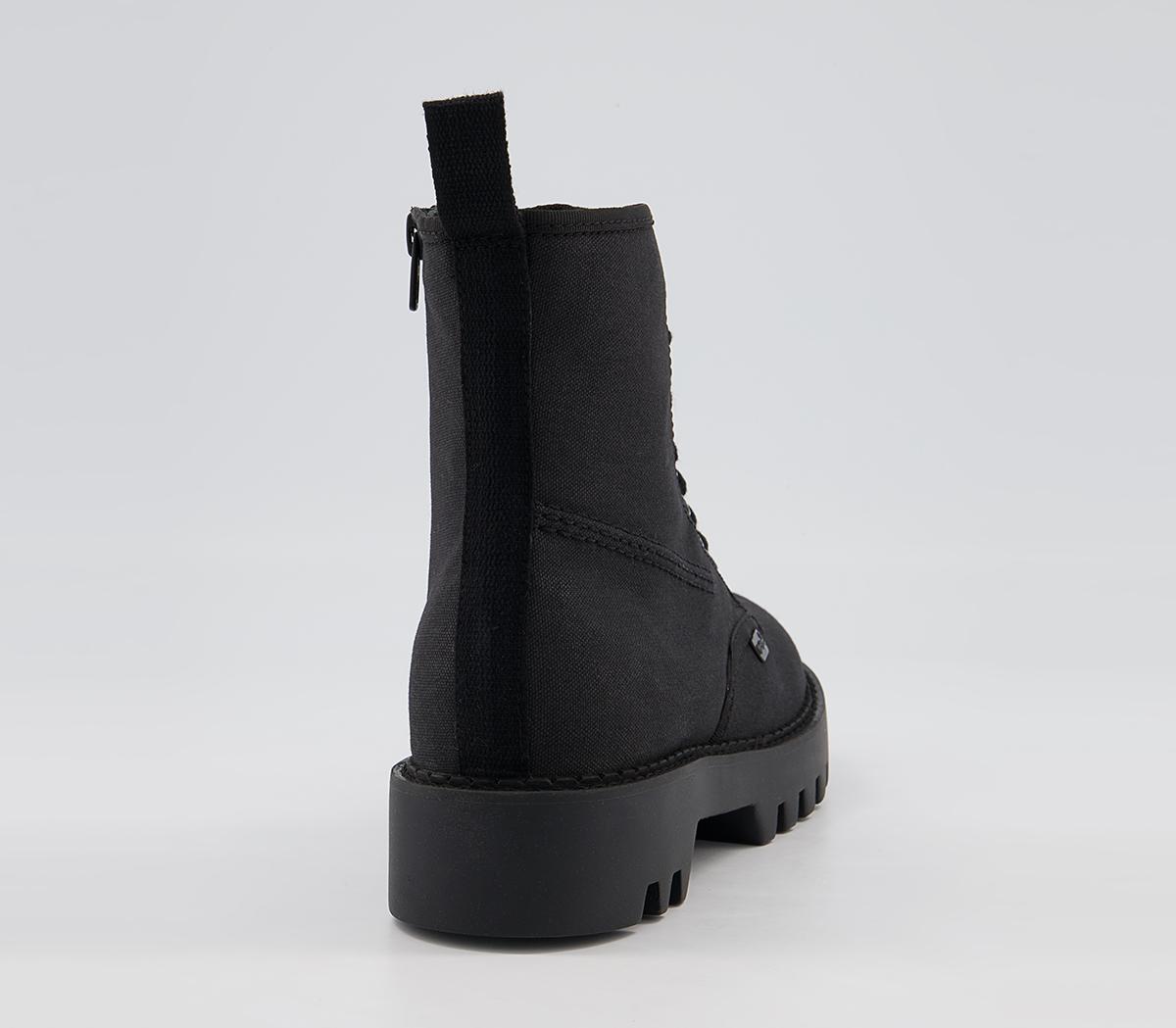 Kickers Kizziie Higher Text Boots Kickers Kizziie Higher Text Boots Black