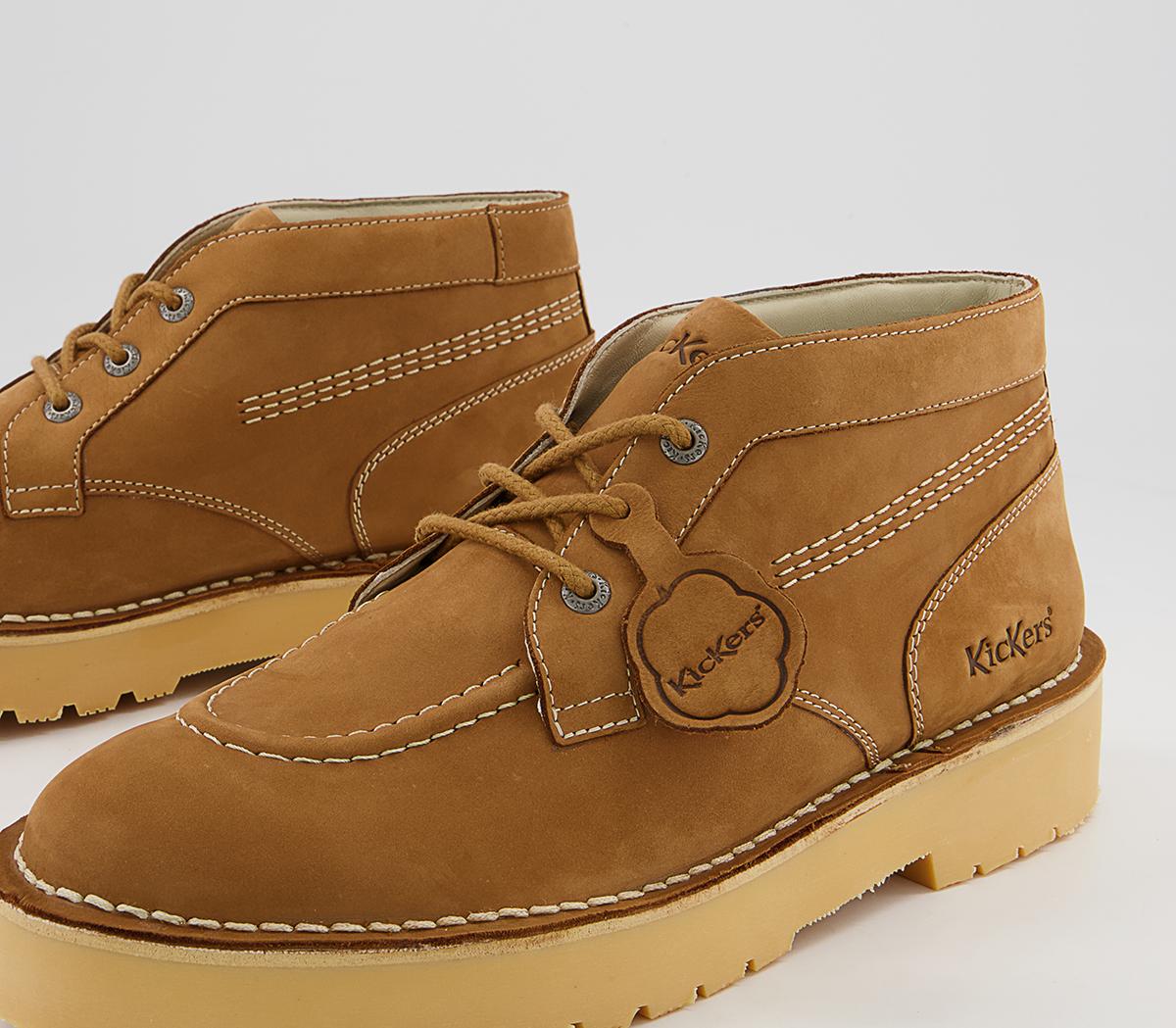 Kickers Daltrey Chuck Boots Light Tan Men’s Boots