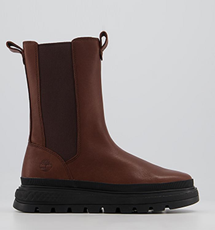 Timberland Ray City Combat Chelsea Boots Tan