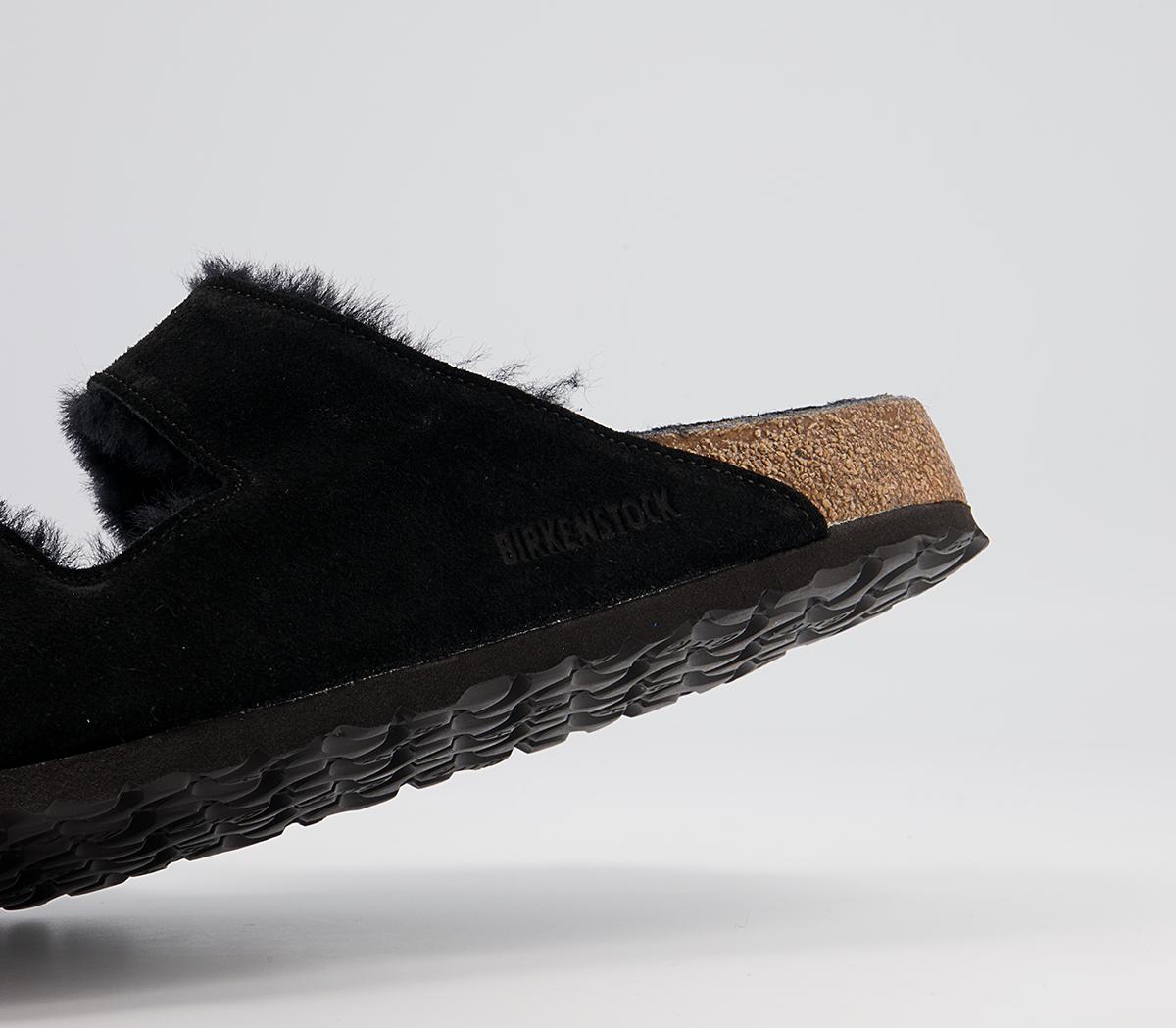BIRKENSTOCK Arizona Shearling Sandals M BIRKENSTOCK Arizona Shearling Sandals M Black