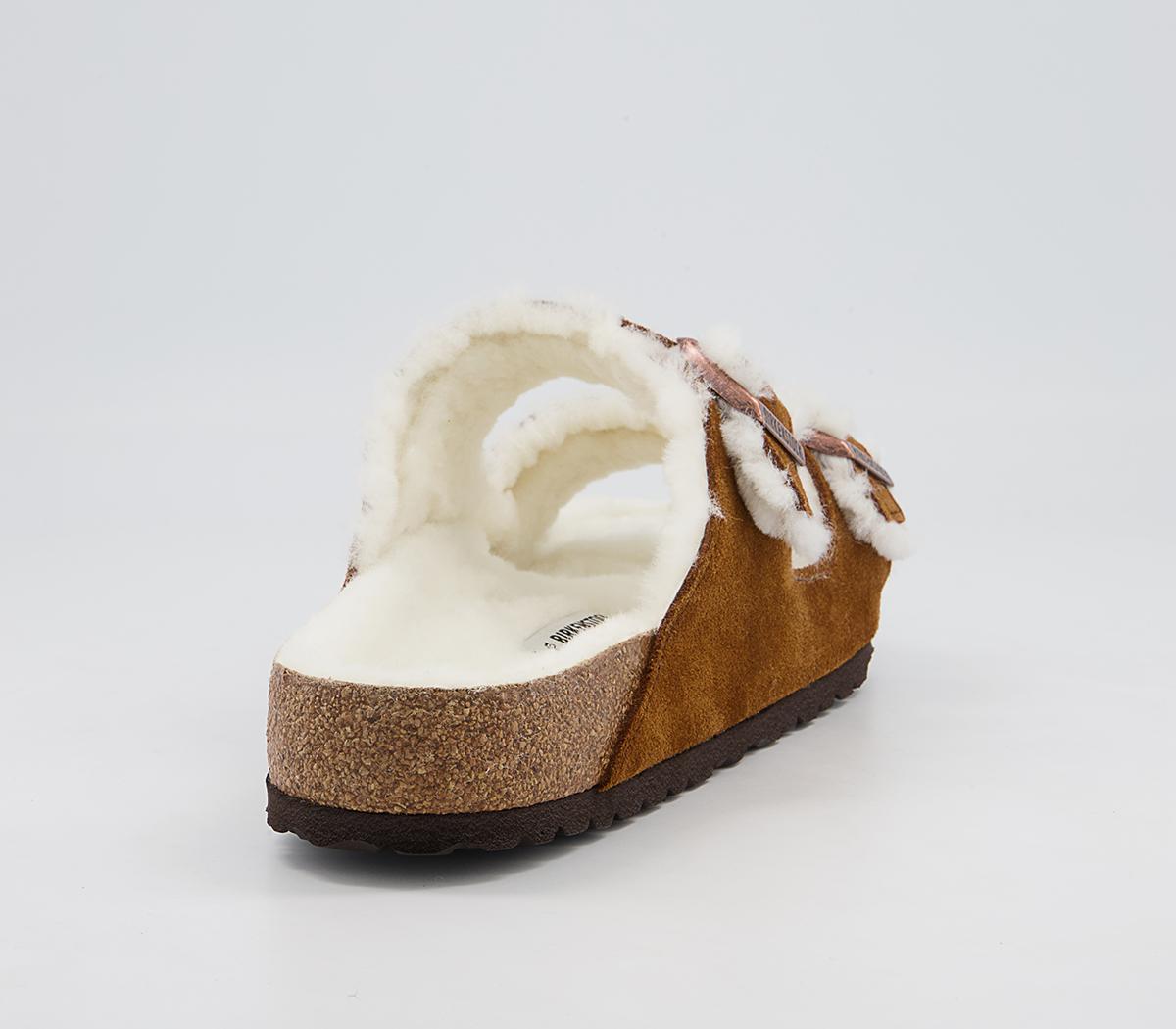 BIRKENSTOCK Arizona Shearling Sandals M BIRKENSTOCK Arizona Shearling Sandals M Mink