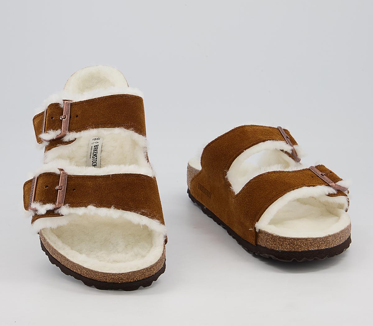 BIRKENSTOCK Arizona Shearling Sandals M BIRKENSTOCK Arizona Shearling Sandals M Mink