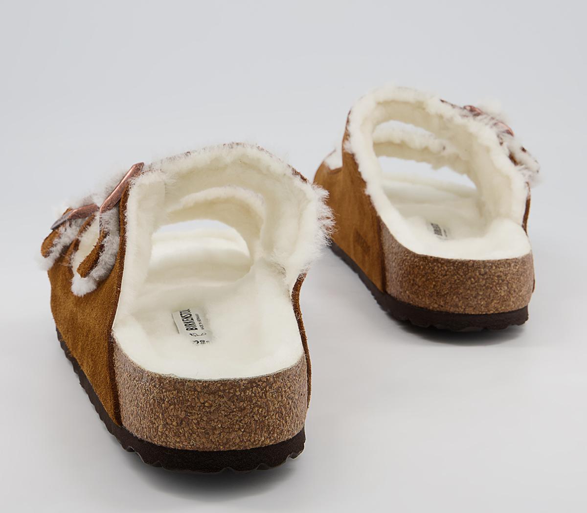 BIRKENSTOCK Arizona Shearling Sandals M BIRKENSTOCK Arizona Shearling Sandals M Mink