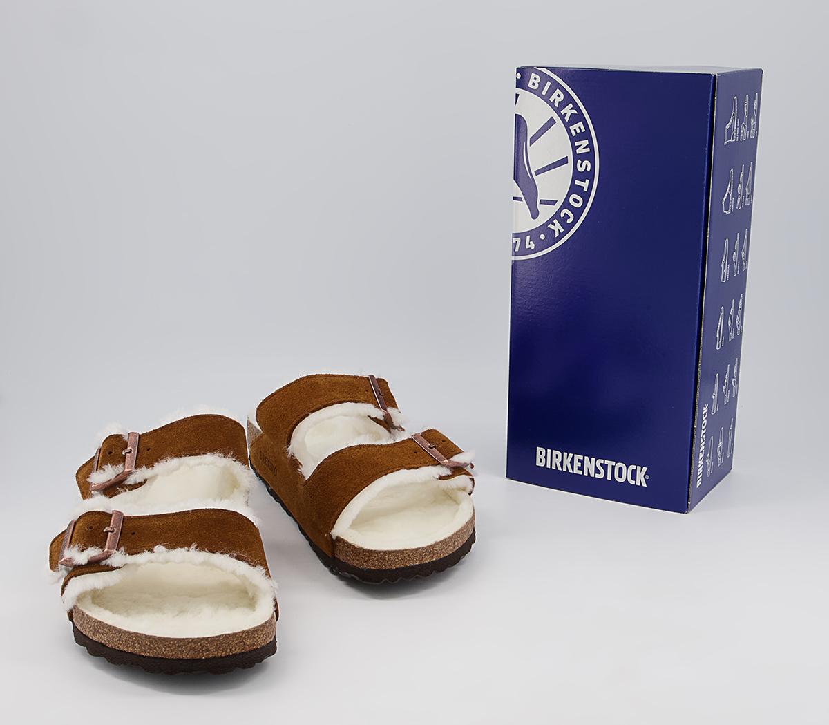 BIRKENSTOCK Arizona Shearling Sandals M BIRKENSTOCK Arizona Shearling Sandals M Mink