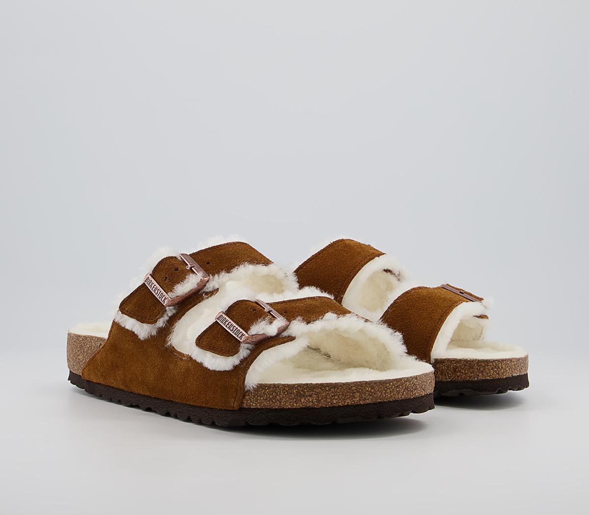BIRKENSTOCK Arizona Shearling Sandals M BIRKENSTOCK Arizona Shearling Sandals M Mink