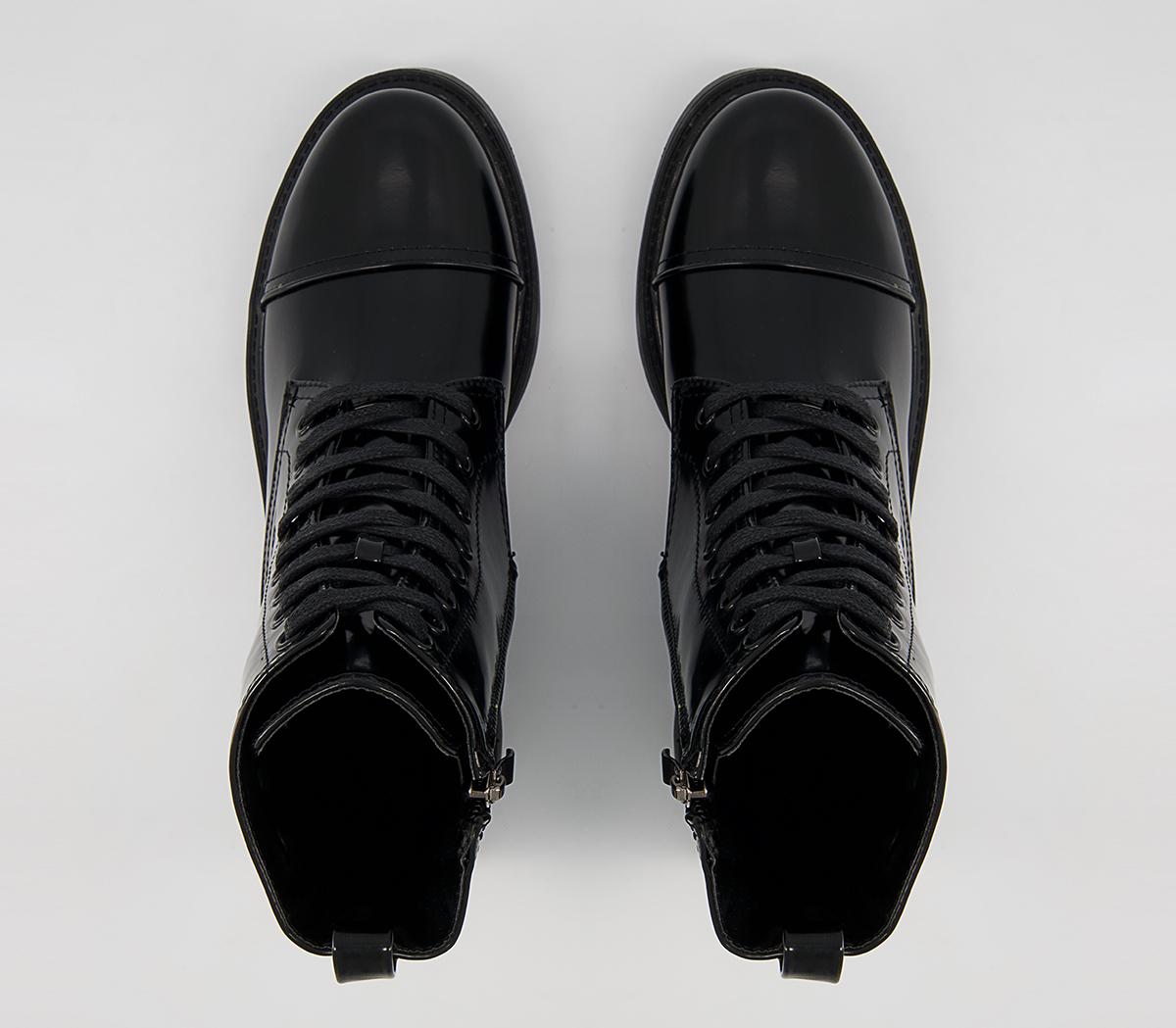 Raid Caryn Lace Up Boots Raid Caryn Lace Up Boots Black