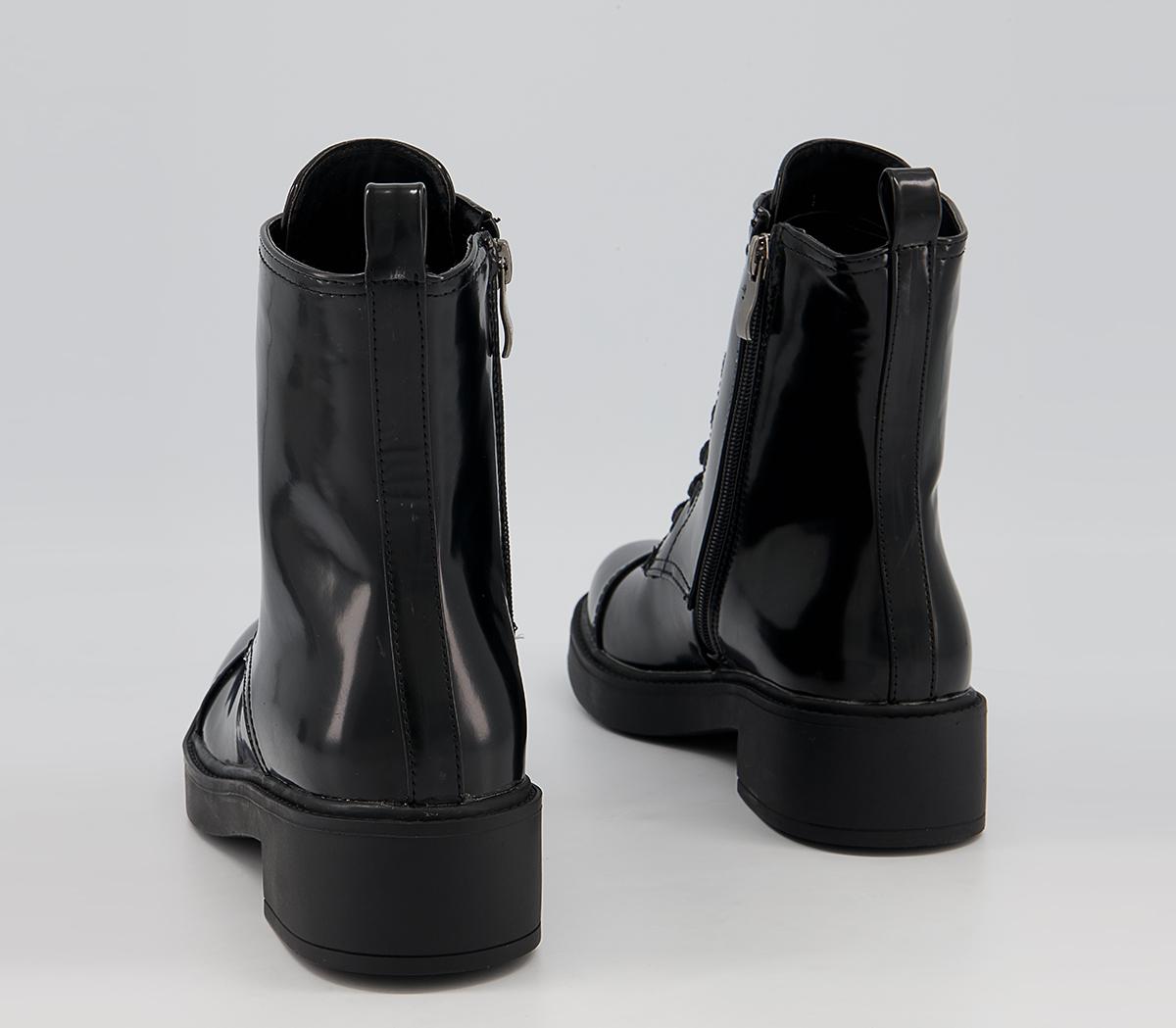 Raid Caryn Lace Up Boots Raid Caryn Lace Up Boots Black