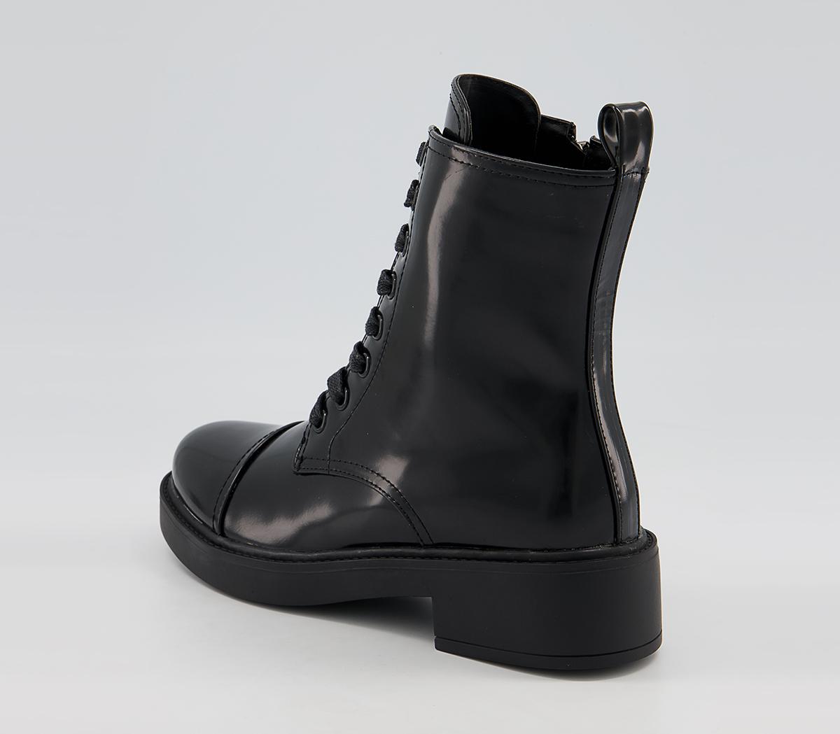 Raid Caryn Lace Up Boots Raid Caryn Lace Up Boots Black