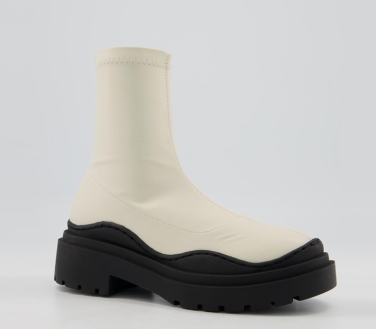 Raid Aleesha Wave Boots Raid Aleesha Wave Boots Cream