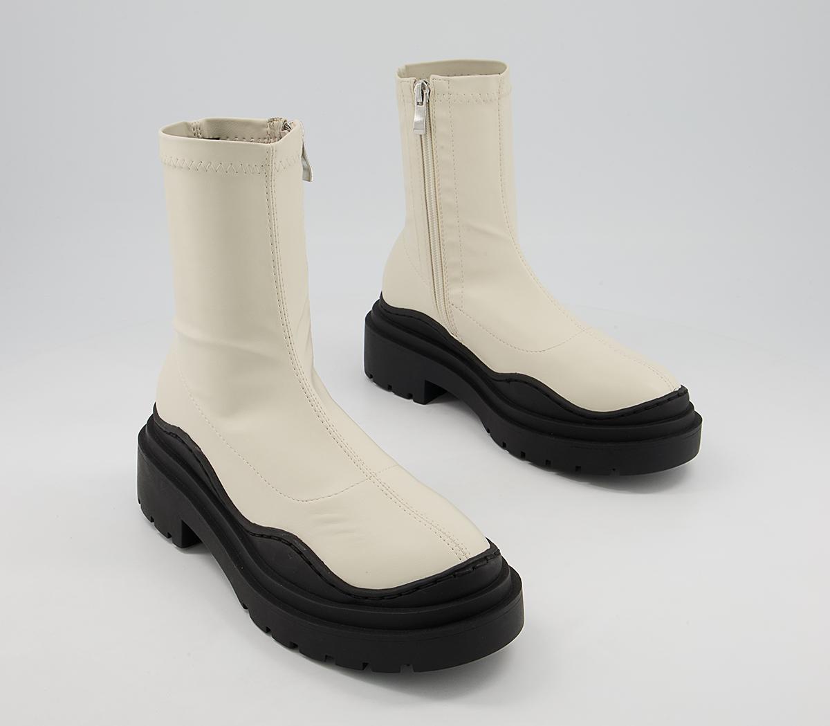 Raid Aleesha Wave Boots Raid Aleesha Wave Boots Cream