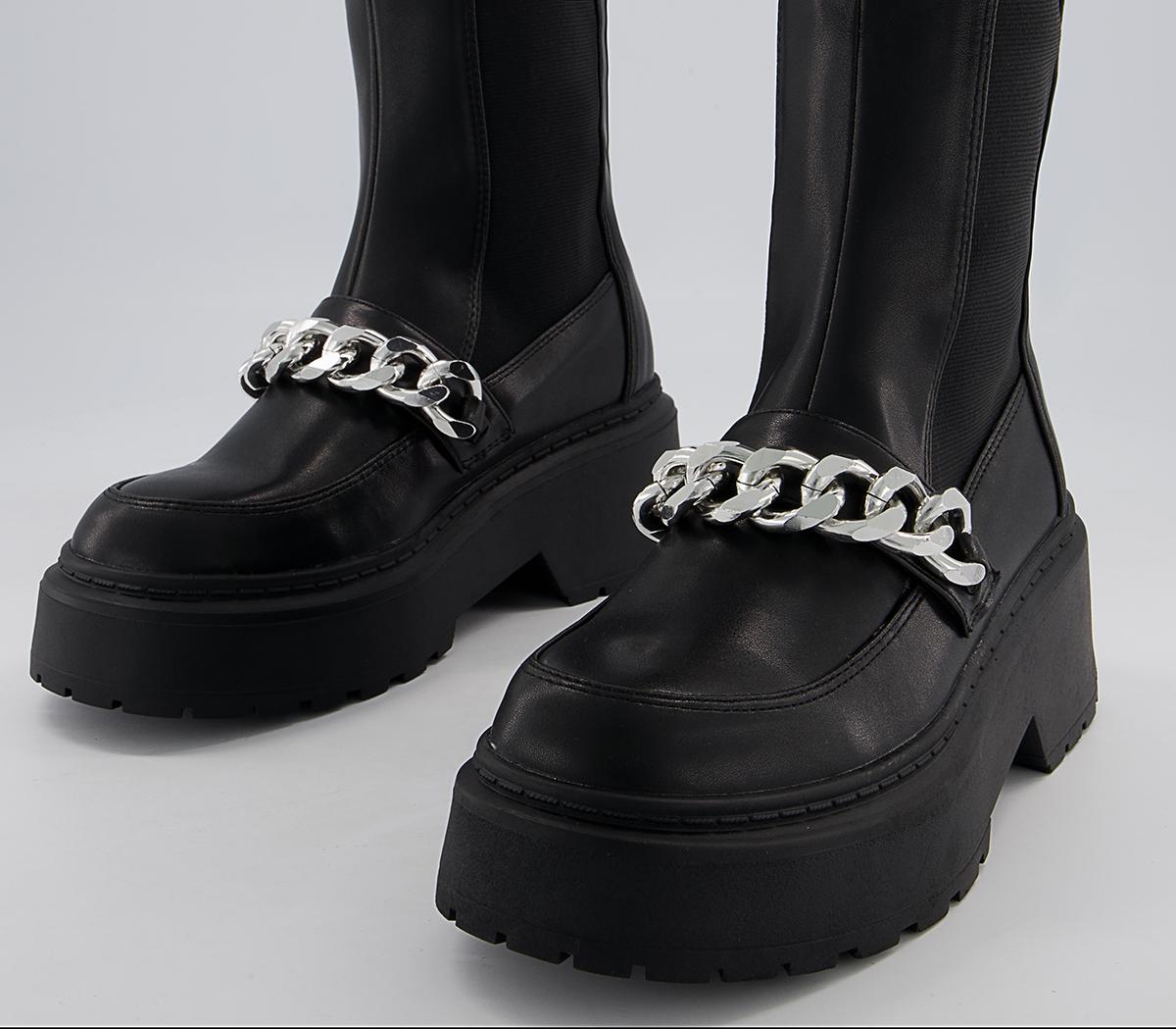 Raid Kindred Chain Boots Raid Kindred Chain Boots Black