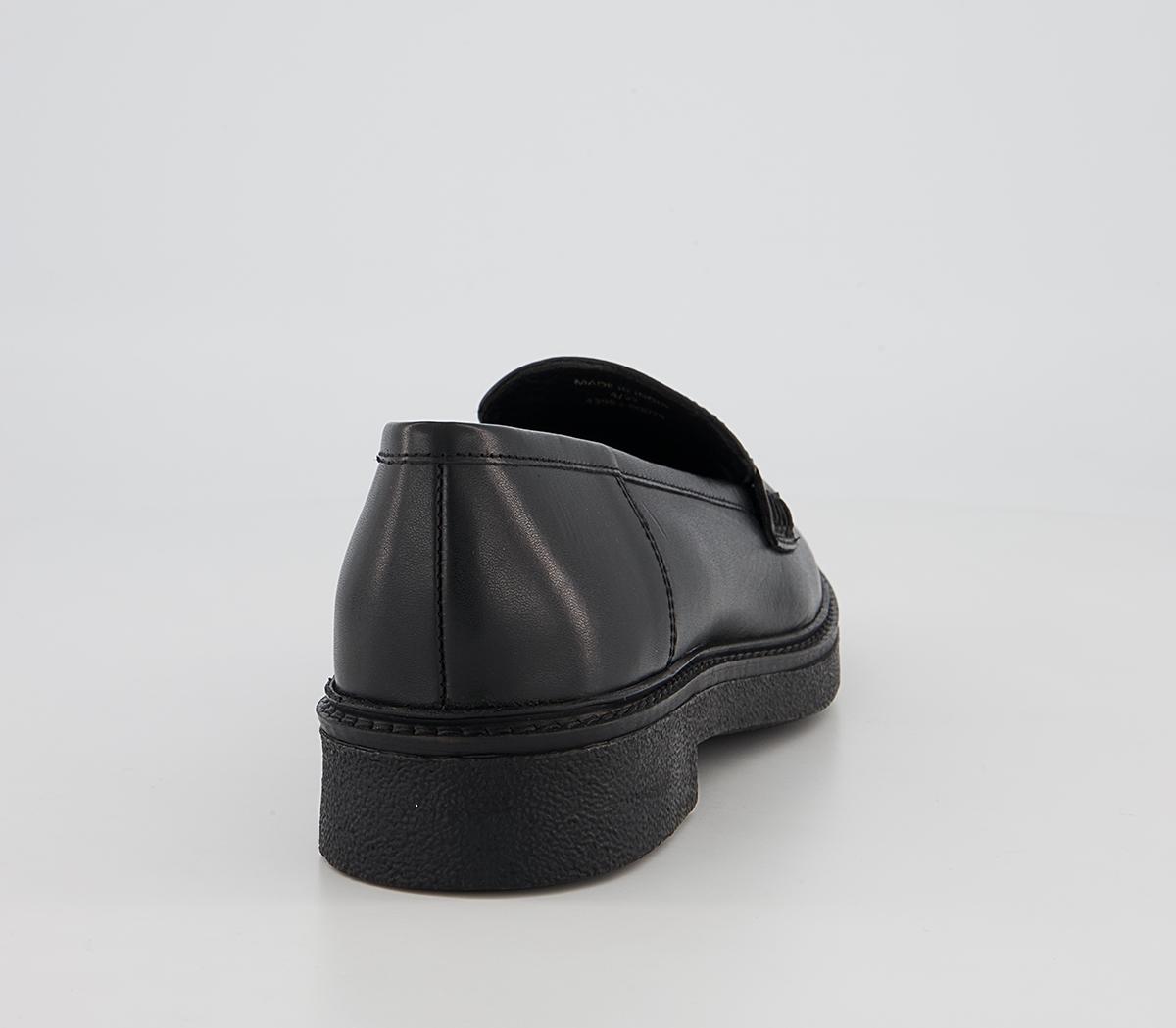 Office Filter Smooth Sole Loafers Office Filter Smooth Sole Loafers Black Leather