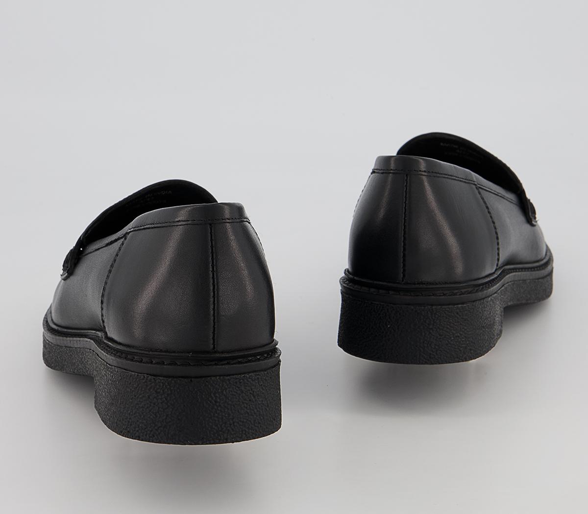 Office Filter Smooth Sole Loafers Office Filter Smooth Sole Loafers Black Leather