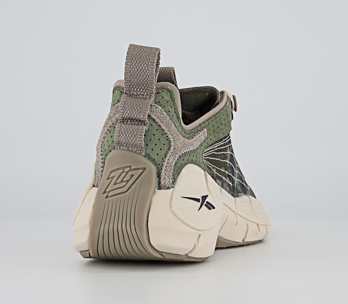 Reebok Zig Kinetica Zig Trainers Reebok Zig Kinetica Zig Trainers Bbc Hunter Green